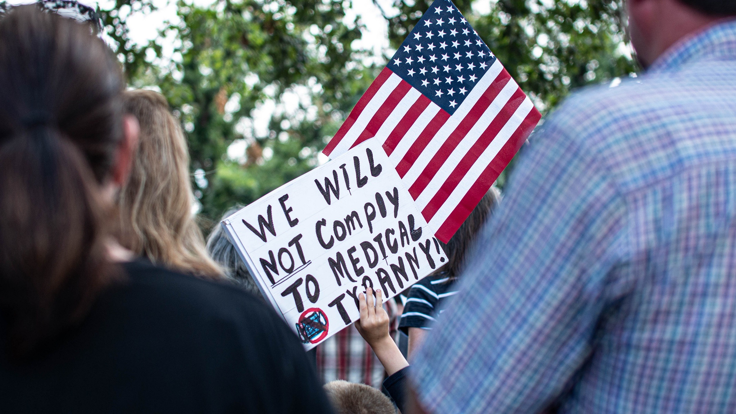 vaccine mandate protest