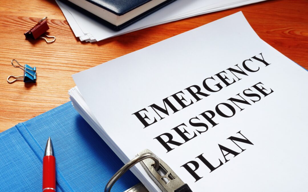 emergency response plan notebook