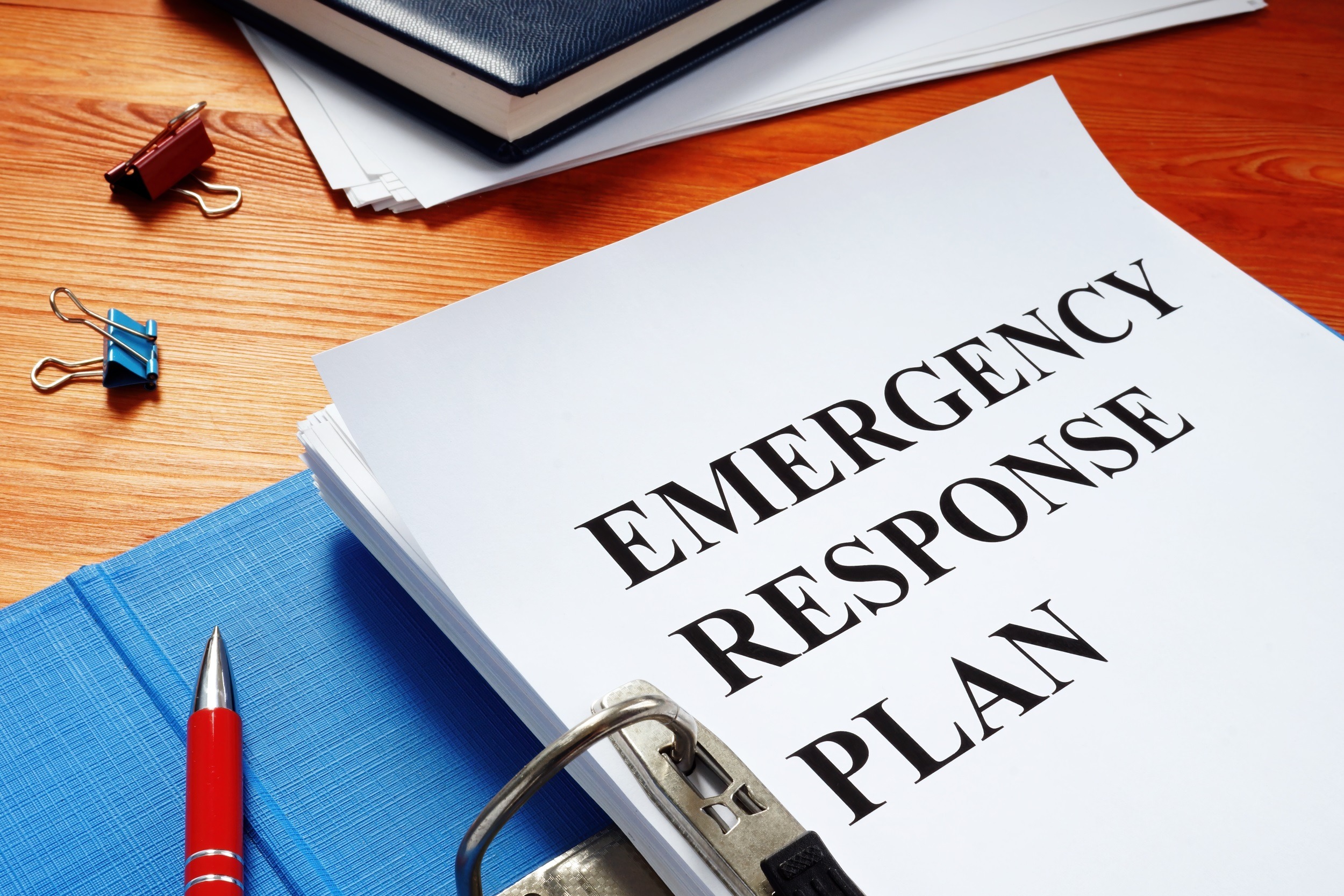 emergency response plan notebook